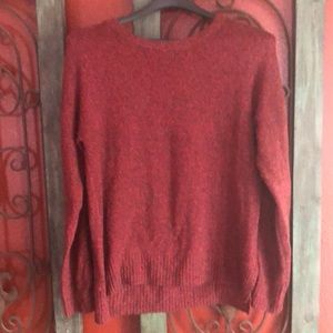 Martin sweater with black flecks